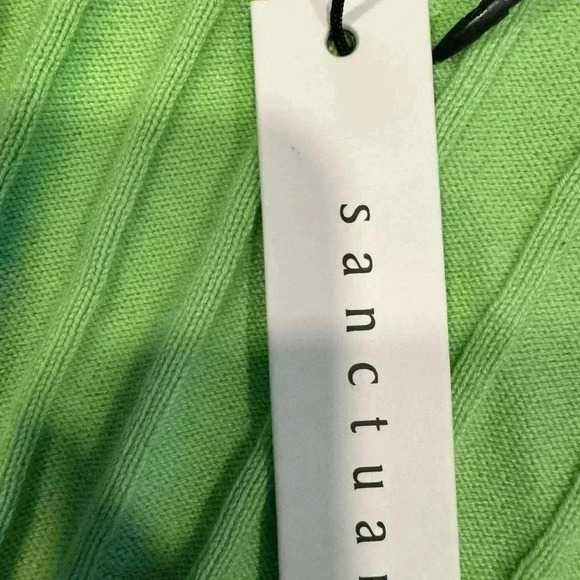 Sanctuary NWT women’s bright green cardigan pockets size medium - Picture 5 of 10